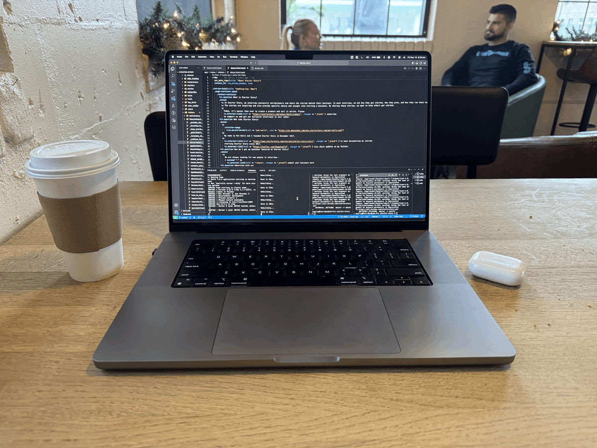 How to change your life in one year:

1. drive to a coffee shop
2. actually buy something (this acts as a financial commitment device)
3. sit down, shut phone off, turn on site blocker, activate DND
4. write out your todo list
5. 1st thing should be something easy you can get
