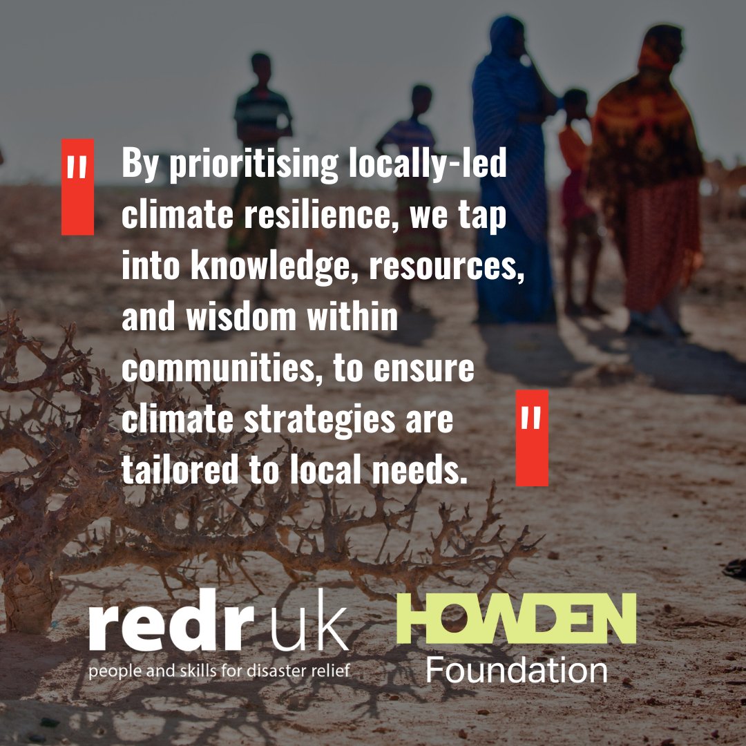 We're working with local disaster responders in Afghanistan and Somalia to implement adaptation and disaster risk reduction measures. 🌱 🌍 

Fantastic to partner with the Howden Foundation to make this happen! Find out more here: redr.org.uk/Training-Learn…

📸 Pedram YAZDI, ICRC