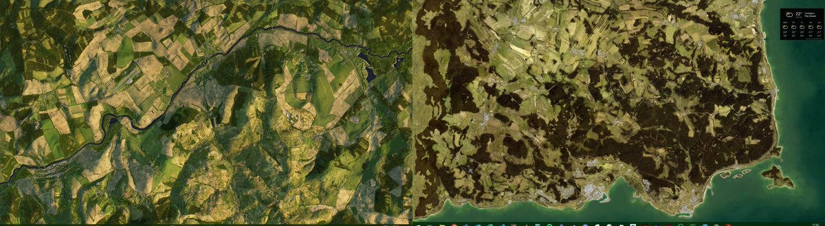 Emma_Jones_Dev's tweet photo. @Greenfist3000 Added as half of my Desktop background and cheered me up immensely....the Cherno side looks very disappointing now though! Any chance you release a bundle with both in hi res aierial view? <3 (I did remove the town names as I wanted something more organic haha hope that's ok :)) https://t.co/TsiBOhY2jt