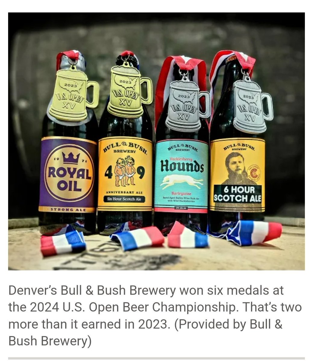 Ch-Check It Out!

Bull &amp; Bush Brewery made the biggest showing with six medals, including a gold for its imperial pastry stout Kauai Pie. 

#BullandBushBrewery #craftbeer #RoyalOil #HuckleSherryHounds #squirrelsandscooters #NappyNapTime #BarrelAged #GhoulFuel #KauaiPie