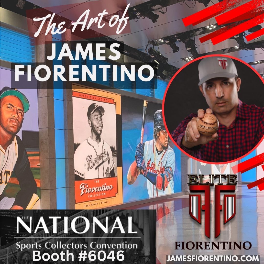 Meet NSCC exhibitor James Fiorentino at the 44th National Sports Collectors Convention July 24-28, 2024 at the I-X Center in Cleveland, OH   

Learn more: nsccshow.com 
Buy tix: nsccshow.com/tickets

Find <a href="/JFiorentinoArt/">James Fiorentino</a> or any #NSCC exhibitor on our Interactive