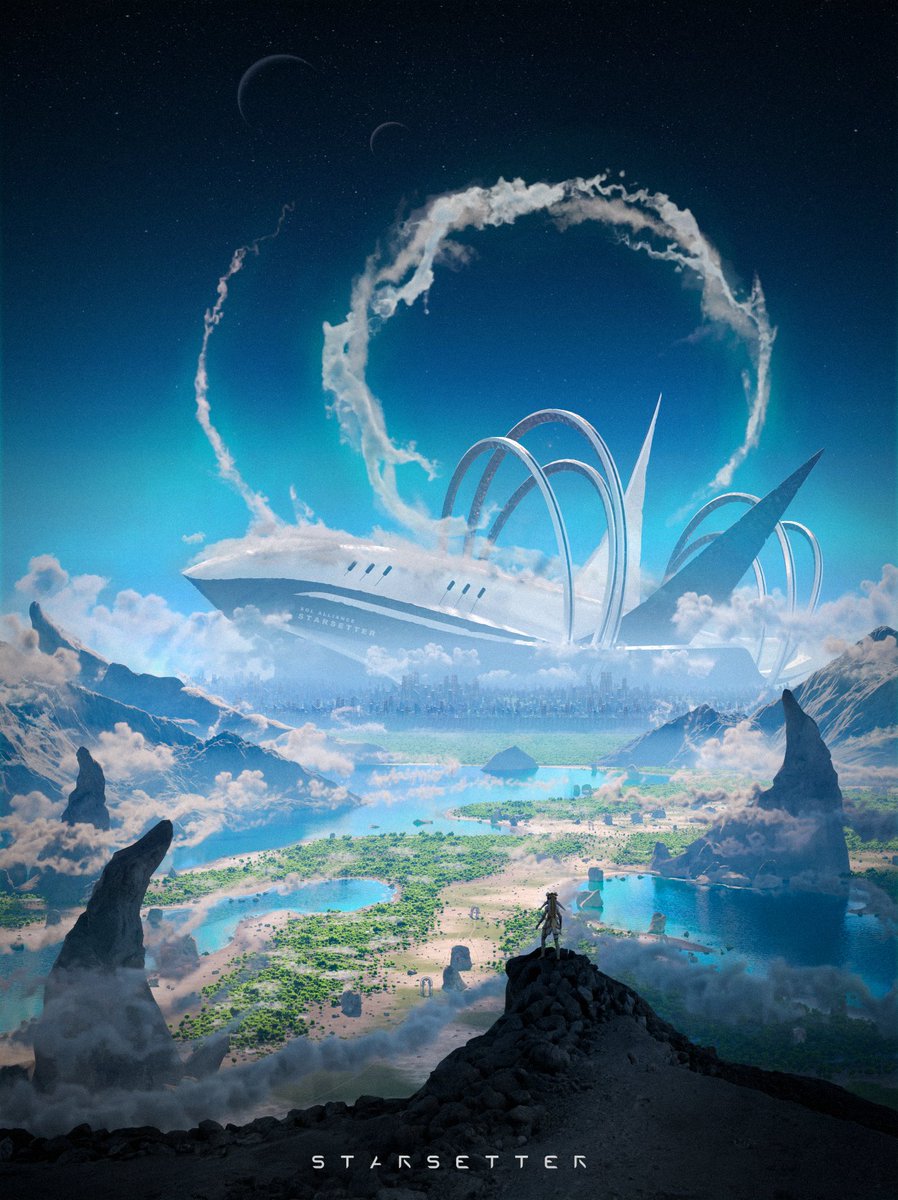 SplatterSpree's tweet photo. quit my job to go back to making sci-fi art 🫡 https://t.co/HdMedDzsXe