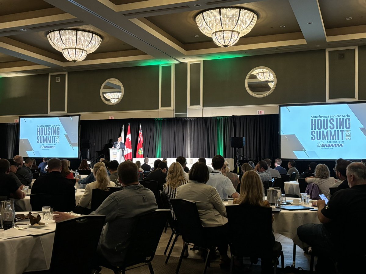 OntarioHBA's tweet image. Welcome to the 2024 Southwestern Ontario Housing Summit presented by @enbridgegas
We have a full day of building code content and discussions on growth in Southwestern Ontario. Follow along for more throughout the day!
#housingsummit #buildingcode