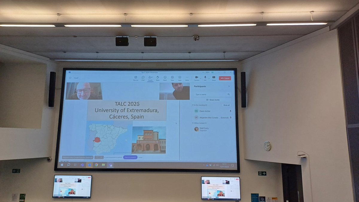 Paweł Szudarski (@pawel_szudarski) on Twitter photo Just a few pics from the closing session of <a href="/TaLC2024/">TaLC conference 2024</a>. What a fantastic conference, both academically and socially. A massive shout-out to @NiallRCurry, who's done an awesome job organising this conference. Thank you, Niall for the invitation. I've had a fabulous time! Just a few pics from the closing session of <a href="/TaLC2024/">TaLC conference 2024</a>. What a fantastic conference, both academically and socially. A massive shout-out to @NiallRCurry, who's done an awesome job organising this conference. Thank you, Niall for the invitation. I've had a fabulous time!