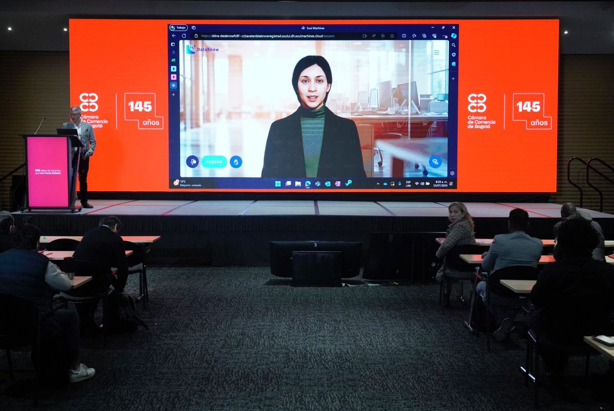 camaracomerbog's tweet photo. Avanza, en nuestra Sede Salitre, #CCBTechDay un espacio que promueve el crecimiento del ecosistema de tecnología e innovación empresarial de Bogotá y la Región. https://t.co/cAZcnxvYye
