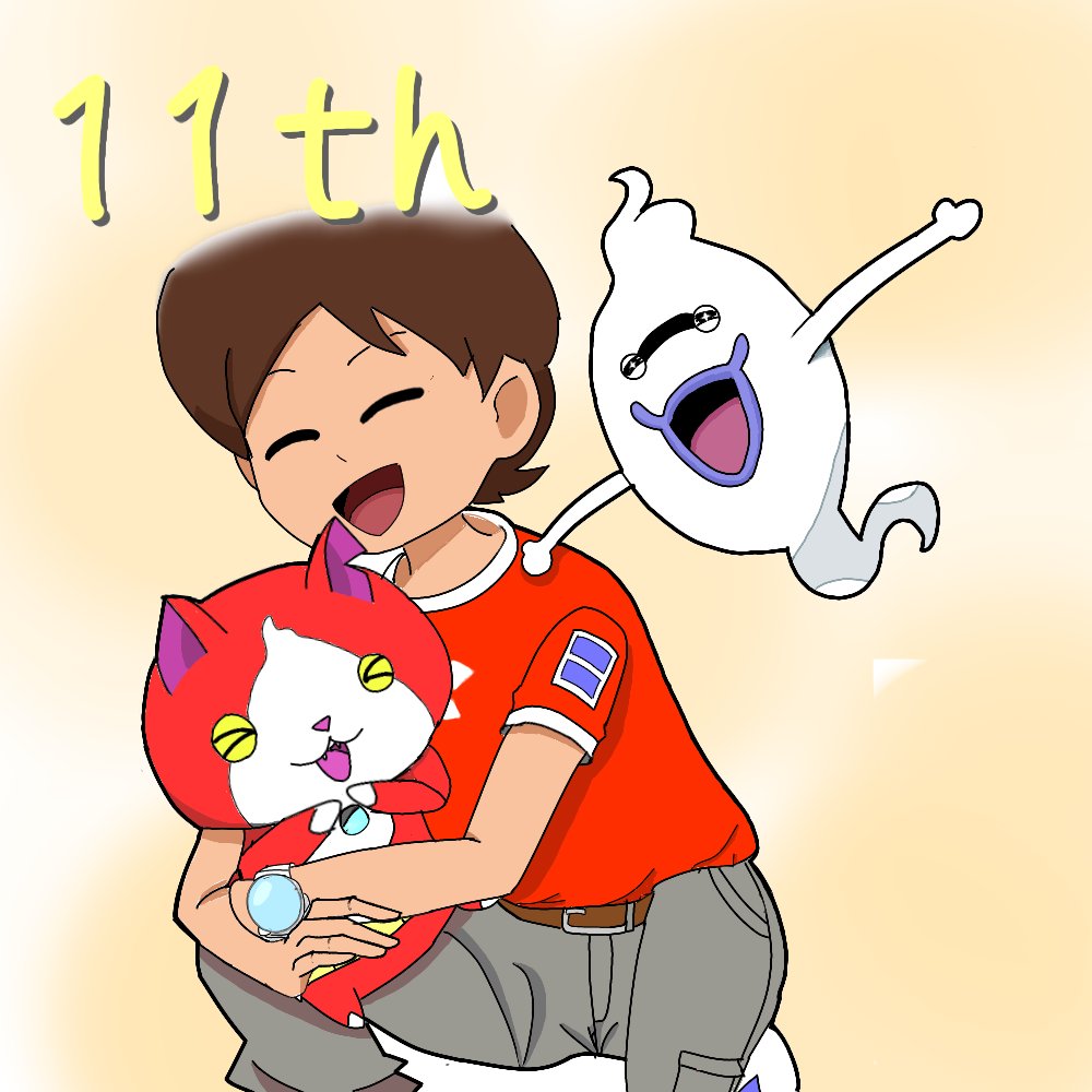 niwa_mnst's tweet photo. シリーズ11周年おめでとうございます！！！
初めて記念イラストを描いたんで下手です
色んなところには目を瞑ってください
ദി ᷇ᵕ ᷆ ) https://t.co/8GwCBMtv3A