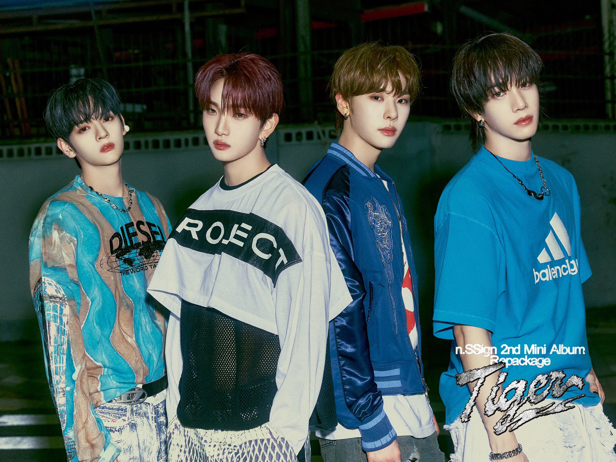 nssign n.SSign Tiger ソンユン サノクトレカ N.SSIGN 2ND MINI ALBUM REPACKAGE TIGER LIMITED ALBUM - Kpop USA