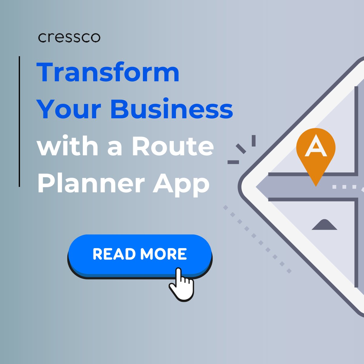 CresscoDev's tweet photo. Read more: https://t.co/Ycb7XpXG5V
Discover how developing a route planner app can revolutionize your business.
#RoutePlanner #AppDevelopment #AI #TechInnovation https://t.co/7D8YhelHdN