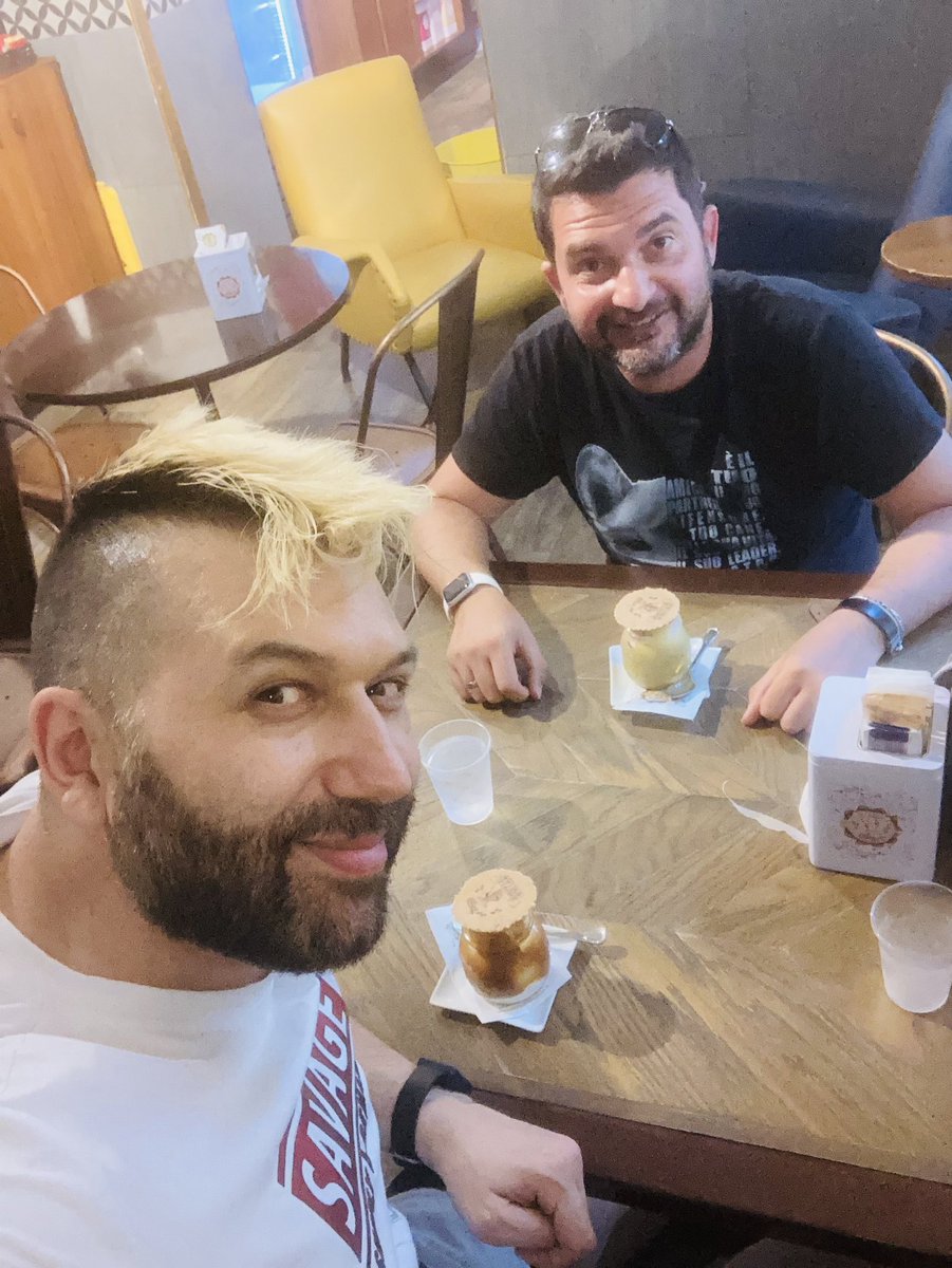 dllstudio's tweet photo. After a studio session, a yogurt break in Naples is a must. 🥣✨ #DLLStudio #EDM #NaplesVibes #YogurtBreak https://t.co/fHSk0BZxsR