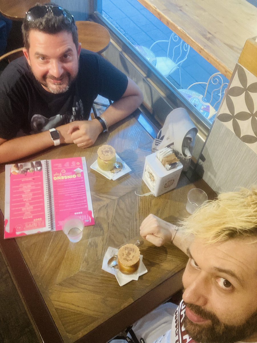 dllstudio's tweet photo. After a studio session, a yogurt break in Naples is a must. 🥣✨ #DLLStudio #EDM #NaplesVibes #YogurtBreak https://t.co/fHSk0BZxsR