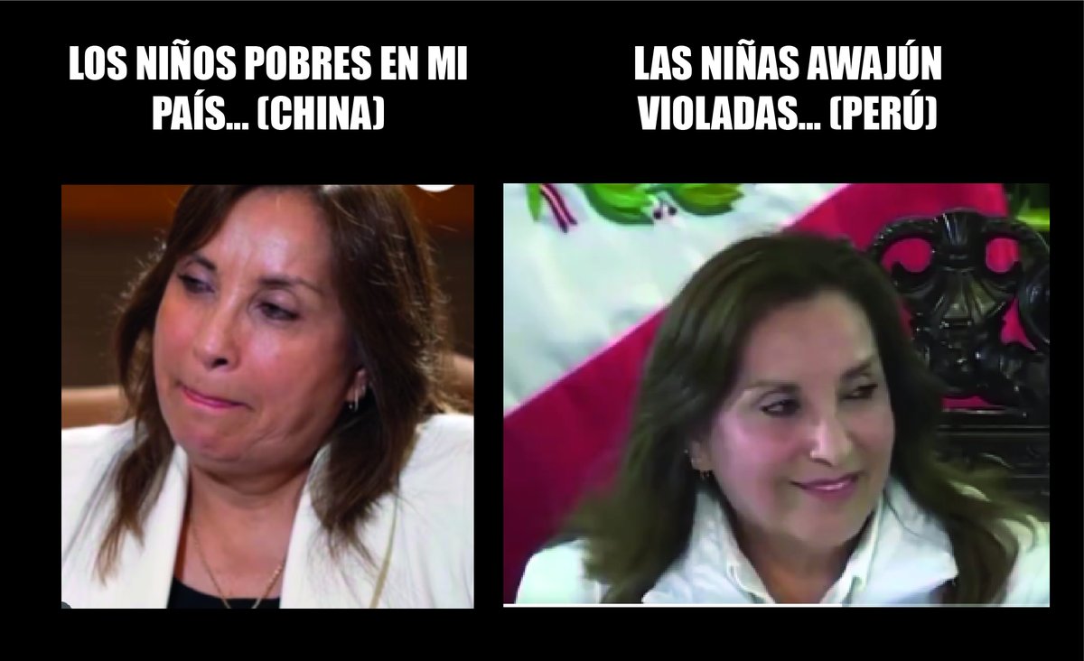 omarzev's tweet photo. Las dos caras de Dina. https://t.co/amrkkKpsNU