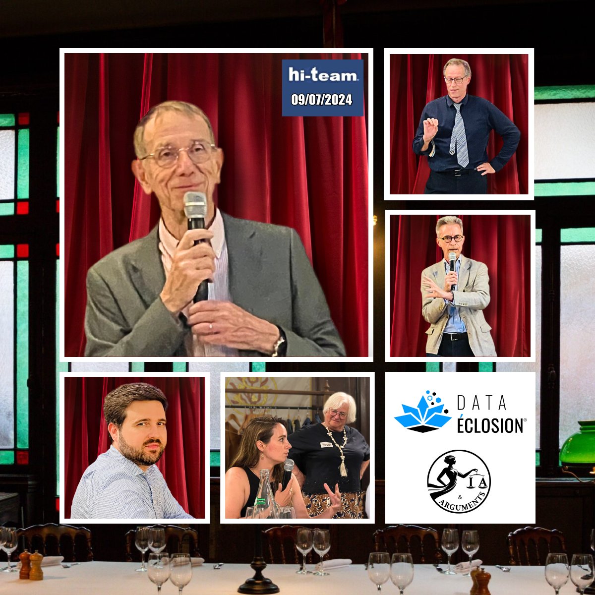 📢 Super conférence-dîner à <a href="/hi_team/">hi_team</a> 🌟 <a href="/DavidBaverez/">David Baverez</a>  a expliqué ce qu'est l'économie de guerre ⚔️ <a href="/JNdeGALZAIN/">Jean-Noël de GALZAIN</a> a défendu la souveraineté numérique 🇫🇷🇪🇺 À ce propos, je crée un think-tank sur l'#IA 👉 juristes, éthiciens, sociologues... Me contacter en privé pour participer ✉️