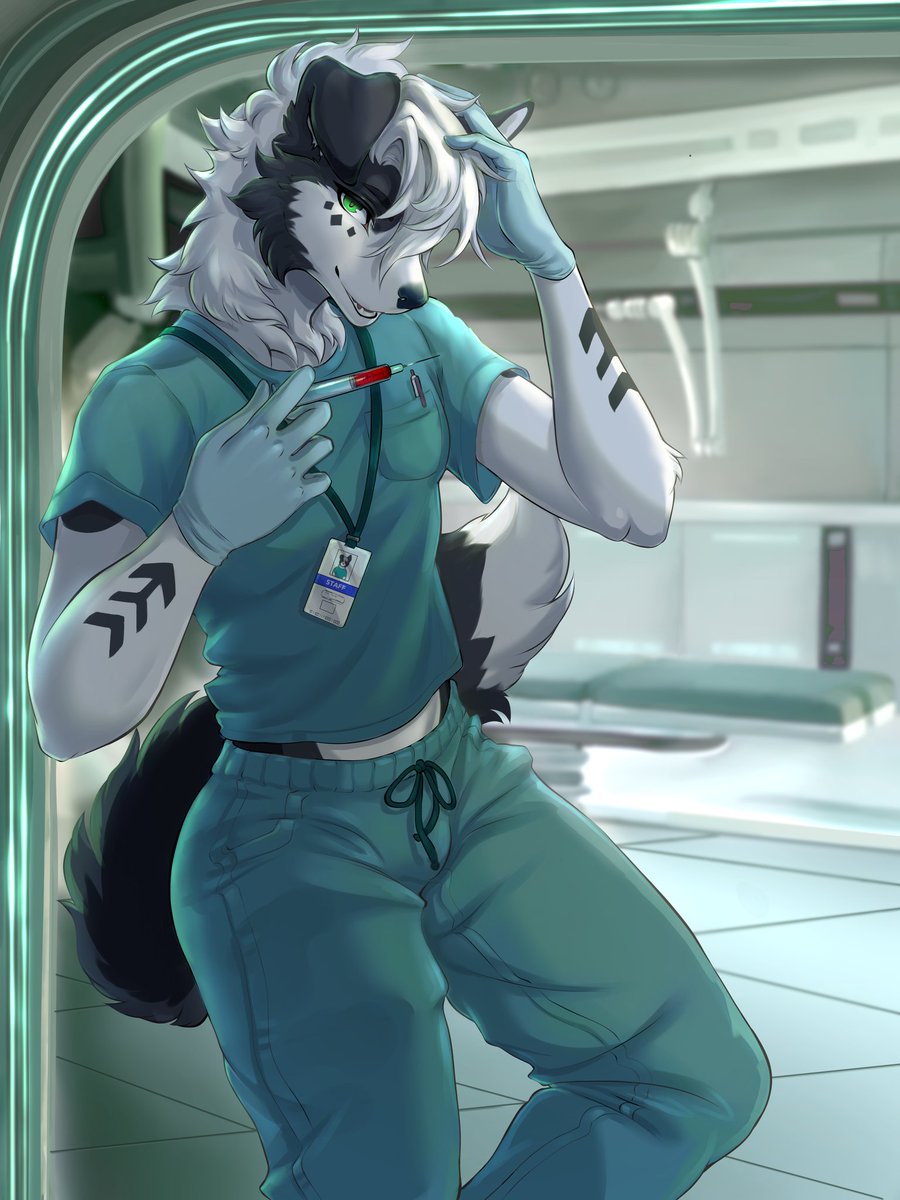 September_foxx's tweet image. For @JanoWitAGuitar nurse mode 😎