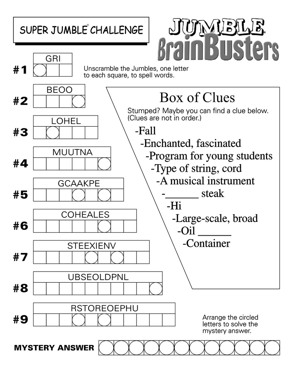 Play Jumble tweet media