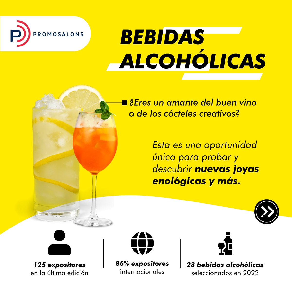 promosalons_col's tweet photo. 🥂 ¡SIAL París 2024: el brindis perfecto para tu negocio de bebidas! ¿Eres fabricante, distribuidor o importador de bebidas con alcohol, sin alcohol o calientes?

Encontrarás un espacio dedicado exclusivamente al sector de las bebidas. Visita el sitio web https://t.co/AObGiLFiMx https://t.co/m7CFsJ3gqY