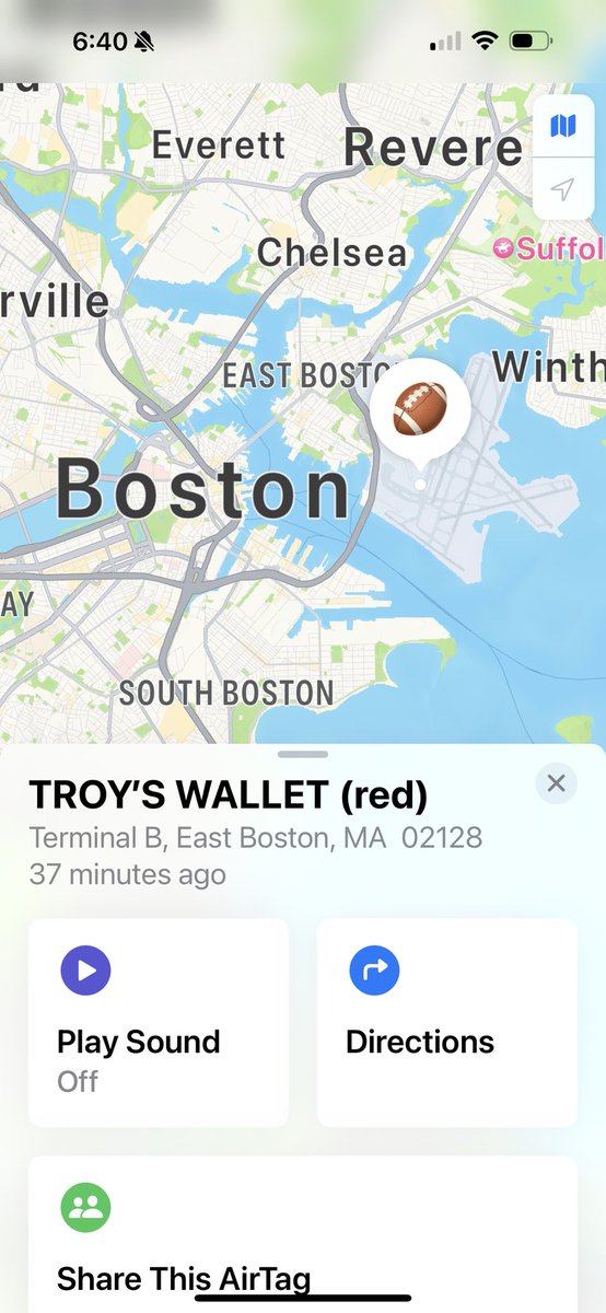 MichelleCBean's tweet photo. @TroyBean13 good reason NOT to fly UNITED AIRLINES - traveling to LAX 7/9/24, wallet stolen on plane, dismissed by RUDE flight attendant claimed “cleaning crew took it” Apple AIR TAG’d Boston Logan Terminal C - ZERO customer service 👍🏻👍🏻#unitedairlinessucks #dontflyunited @united https://t.co/kWZb59hhVs