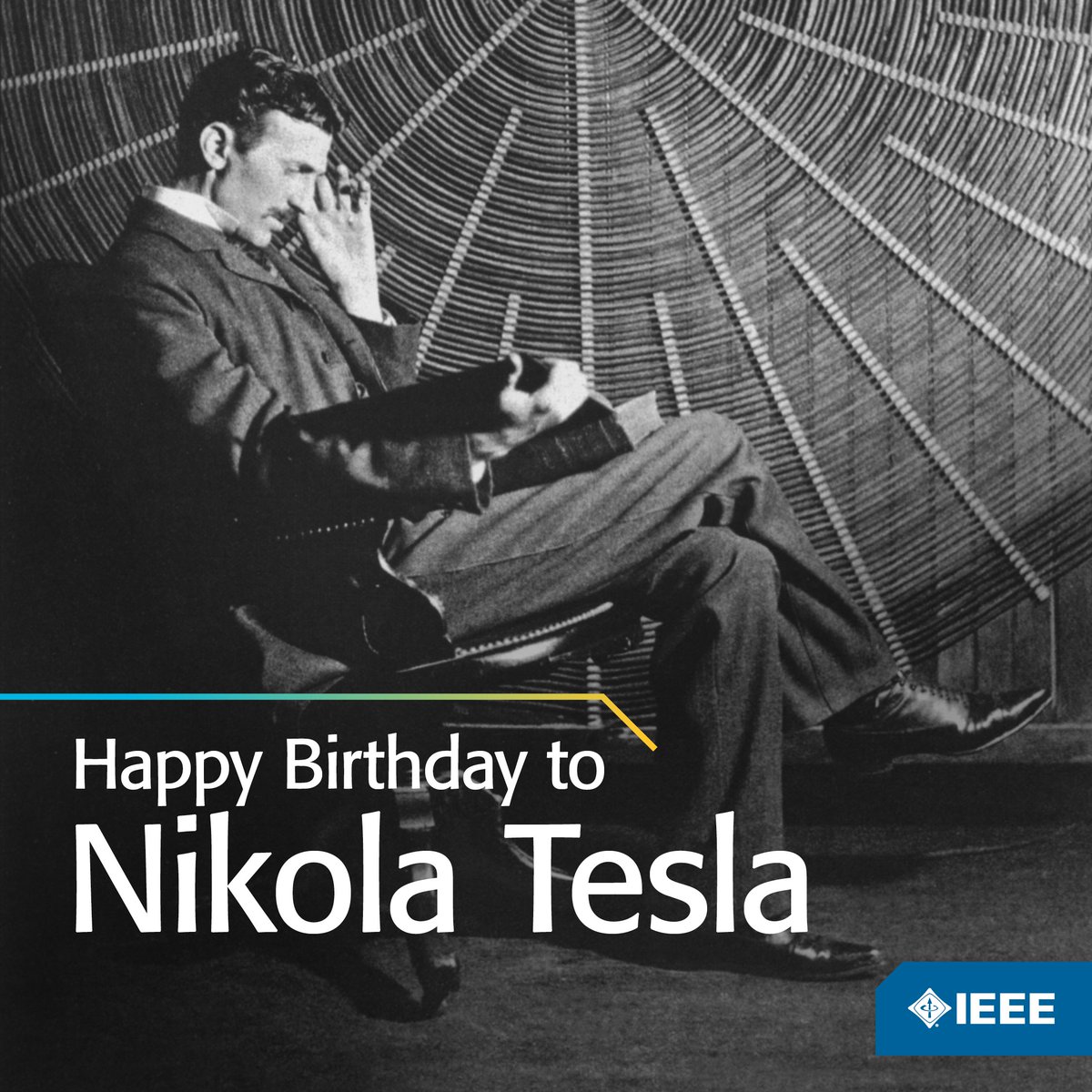 Today we celebrate Nikola Tesla’s birthday! Born on 10 July 1856, Tesla's legacy lives on to this day, laying the foundations for modern electrical grids, wireless communications technologies and more.