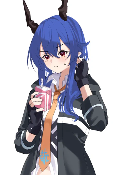 ストロー噛んじゃったチェンさん