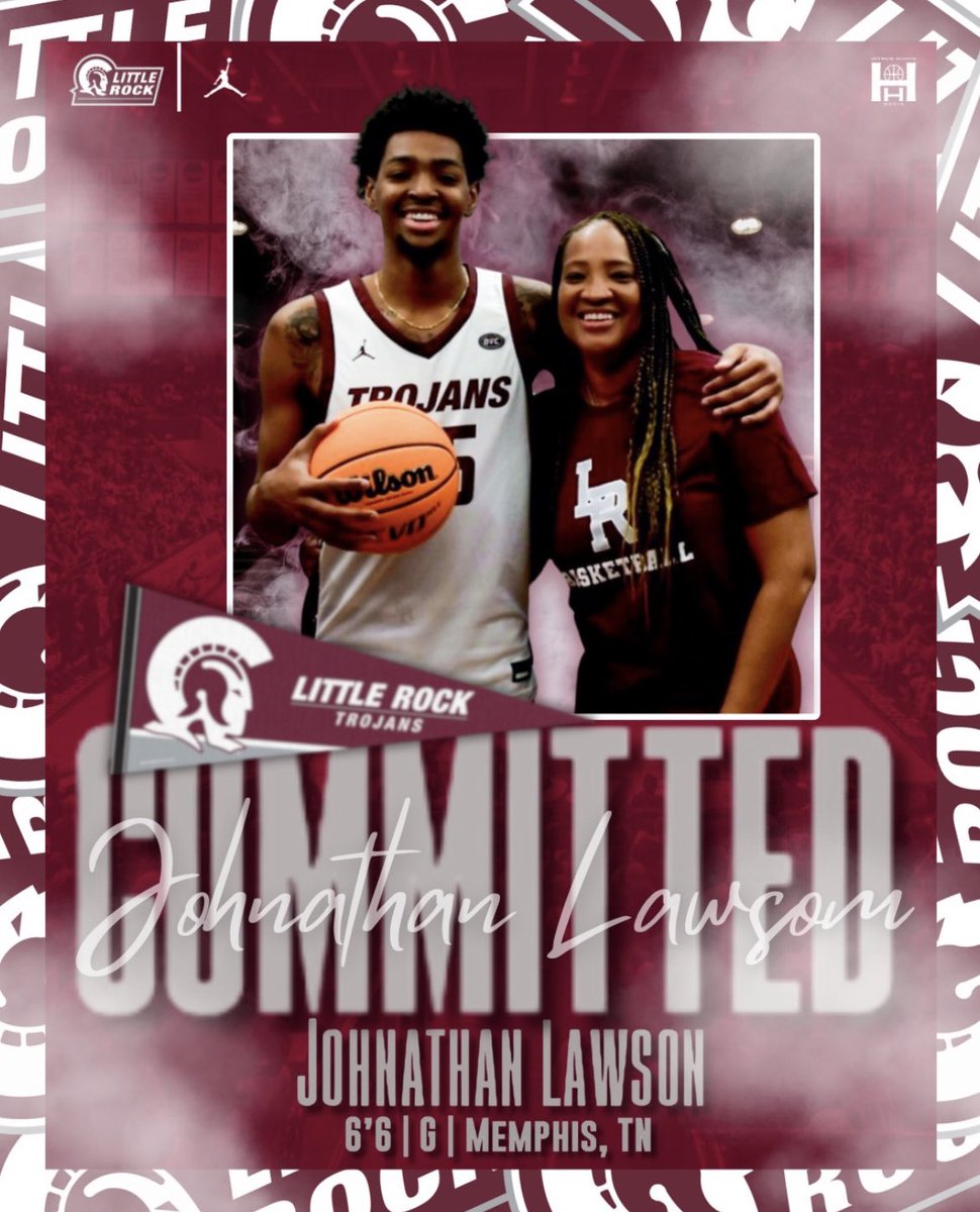 HitmenHoops's tweet photo. NEWS: Former Memphis G Johnathan Lawson (@Lawgang8) has committed to Little Rock, he tells me.

The former 4⭐️ began his career at Memphis before transferring to Creighton last season. 

Lawson is poised to play a big role next season for Little Rock, where he should put up some very good numbers.