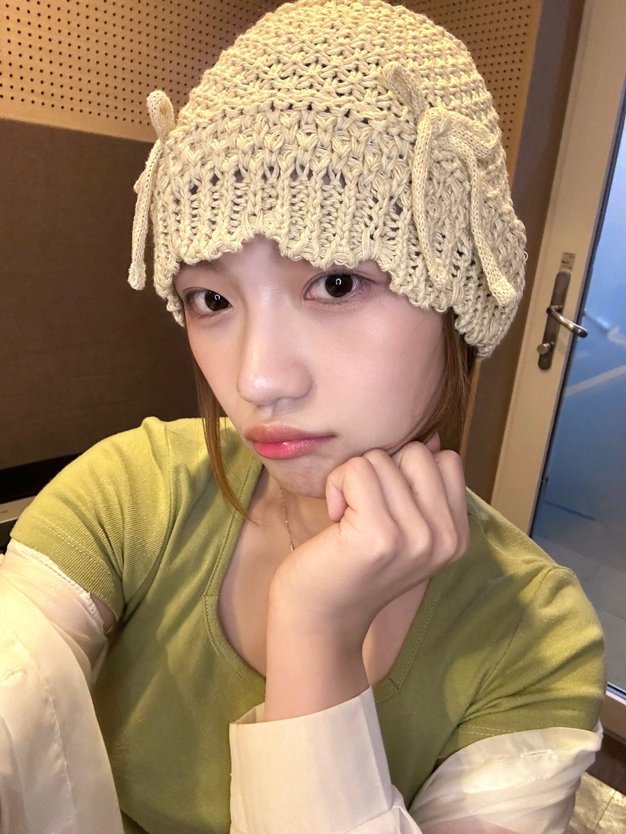 moojiae's tweet photo. https://t.co/6wkOtJhMkT | Spreading warmth through conversations with Ketchy! Thank you for keeping me company today. As a treat for you all, here's a photo of me rocking a knitted beanie that might be a bit quirky, but I think it's pretty cool! 💯💫 https://t.co/Kwl6hl5qxS
