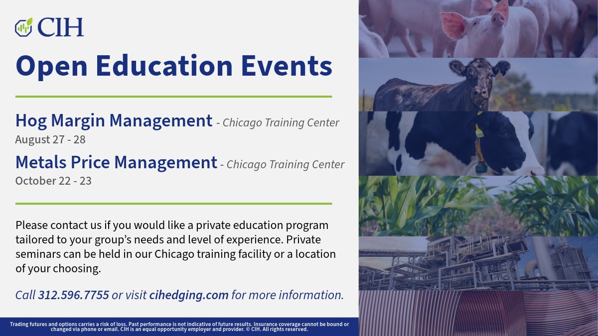 Commodity & Ingredient Hedging (CIH) tweet media