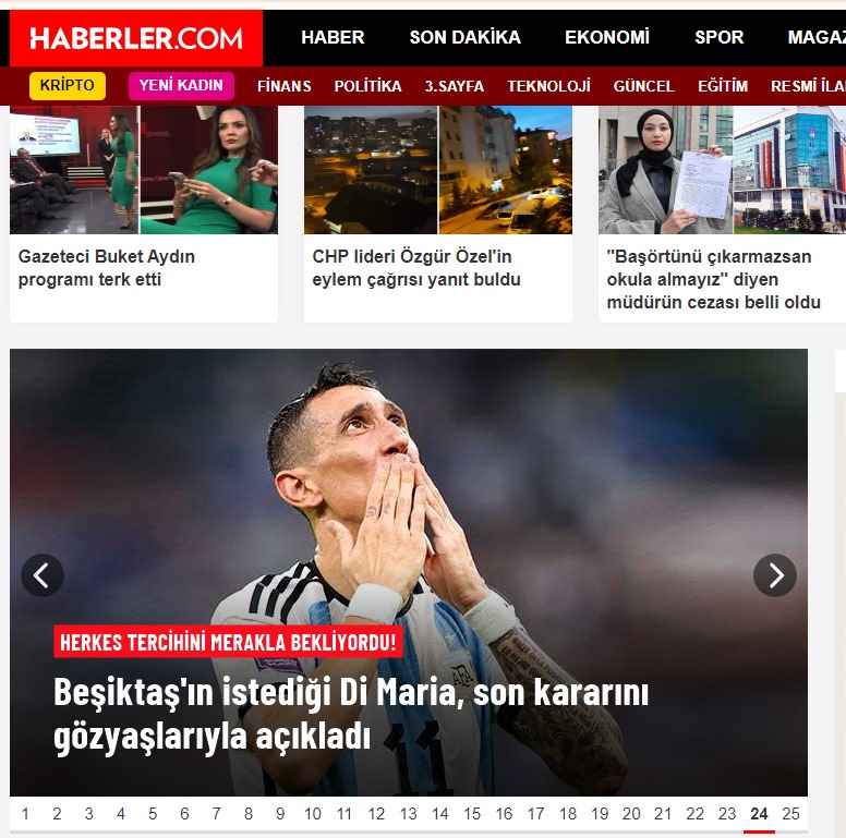 MSimsek04's tweet photo. Habere bak
Başlığı okuyunca anladığımız haberin içeri ne. Sonra haberciler özgürdür ,bu ülkenin değeridir. Yalan sen basit bir haberi bu şekilde başlık atıp yalan ve algı yaparsan haberin başlığını okuyan ne yapar Allah bilir. https://t.co/iathLZtWFN