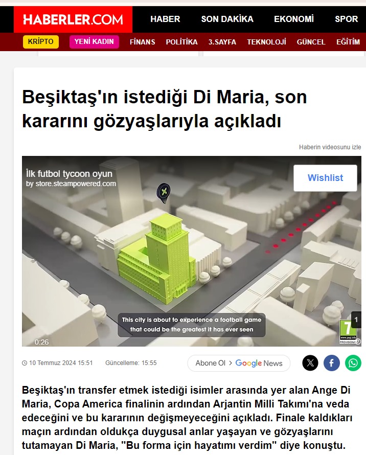 MSimsek04's tweet photo. Habere bak
Başlığı okuyunca anladığımız haberin içeri ne. Sonra haberciler özgürdür ,bu ülkenin değeridir. Yalan sen basit bir haberi bu şekilde başlık atıp yalan ve algı yaparsan haberin başlığını okuyan ne yapar Allah bilir. https://t.co/iathLZtWFN
