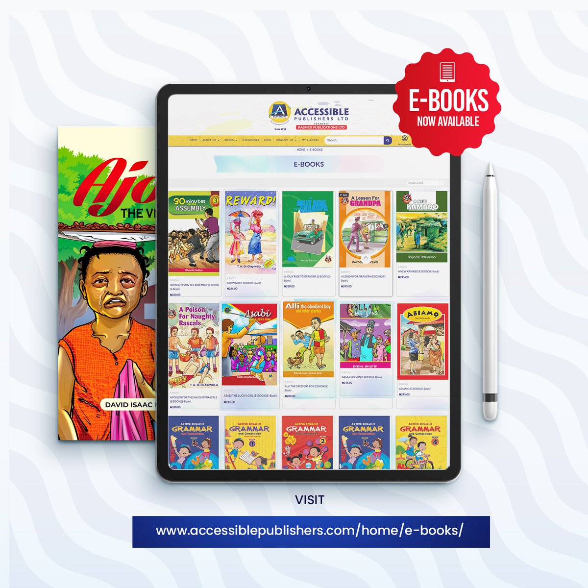 accessiblepl's tweet photo. We are delighted to announce that our extensive collection of eBooks is now available on our website!
Visit us today at https://t.co/f0xjHKeubE
Let's embrace the future of reading together.
Send us a DM or contact us via https://t.co/6qPb7F3mrw.
#eboook #School #Teachers https://t.co/XFtWlab0XM
