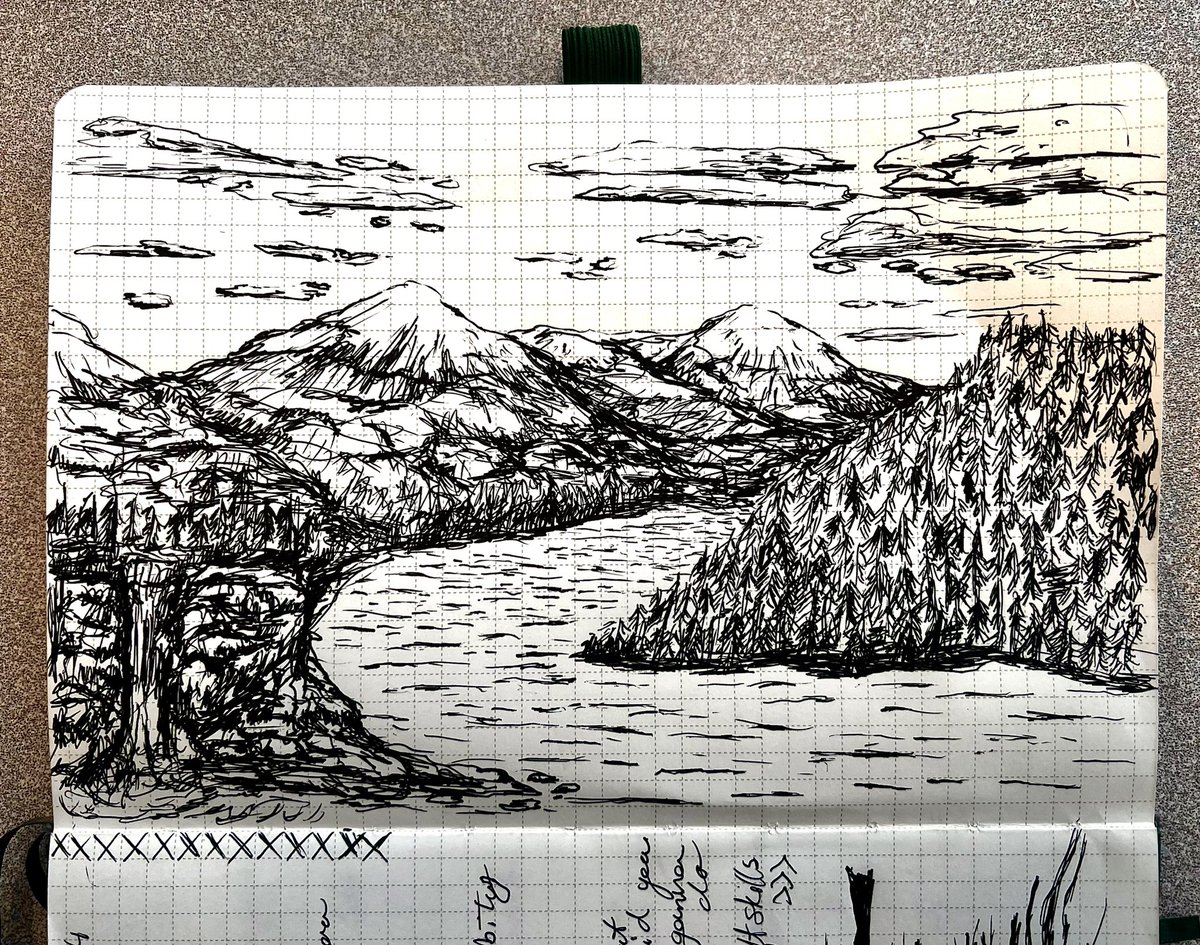 Feeling a little sketchy today ✍️