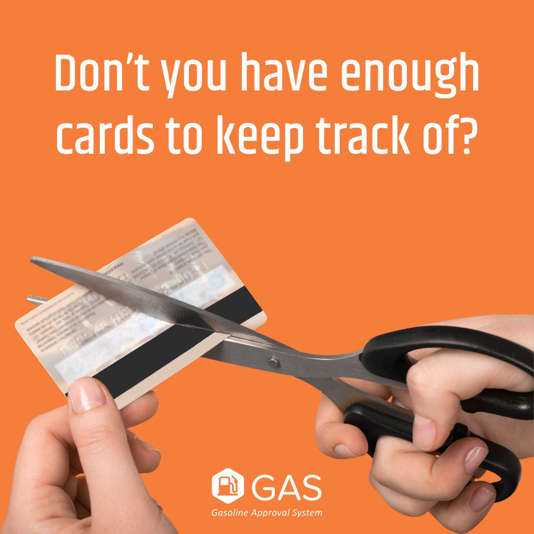 GASFuelTracking's tweet image. Fuel cards are like keys: they can be easily lost or stolen. ✂️💳 Cut the plastic and discover how GAS can help your dealership track, manage, and control the entire fuel expense process: hubs.la/Q02D4K4G0 #gasolineapprovalsystem #fuelfraud #trackmanagecontrol