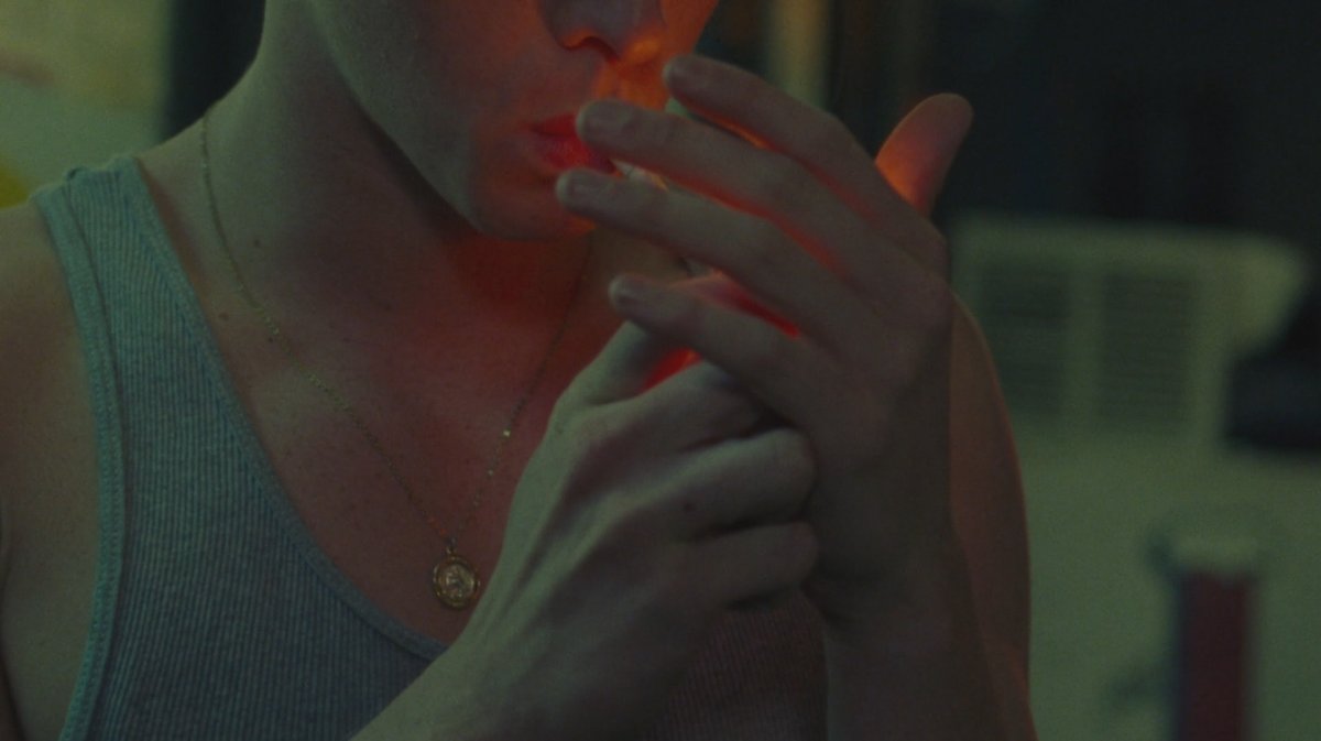Metrograph's tweet photo. BEACH RATS (2017), Eliza Hittman's poignant film, stars Harris Dickinson in his breakthrough role. Set in seaside South Brooklyn, it beautifully explores self-discovery and sexual identity with intimate, atmospheric 16mm photography. Screening at Metrograph starting July 12th. https://t.co/qDHmbkCnfb