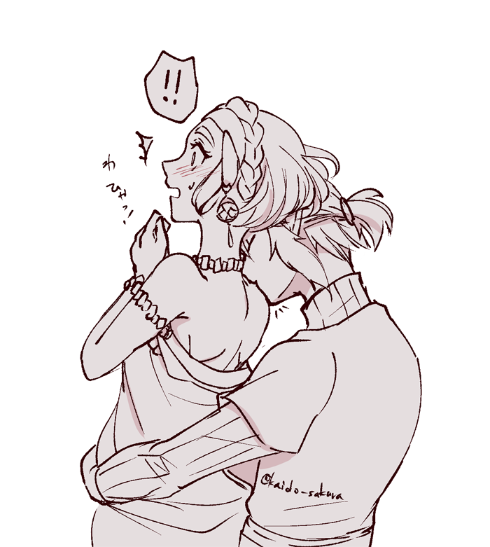 背中が無防備過ぎるリンゼルrkgk 