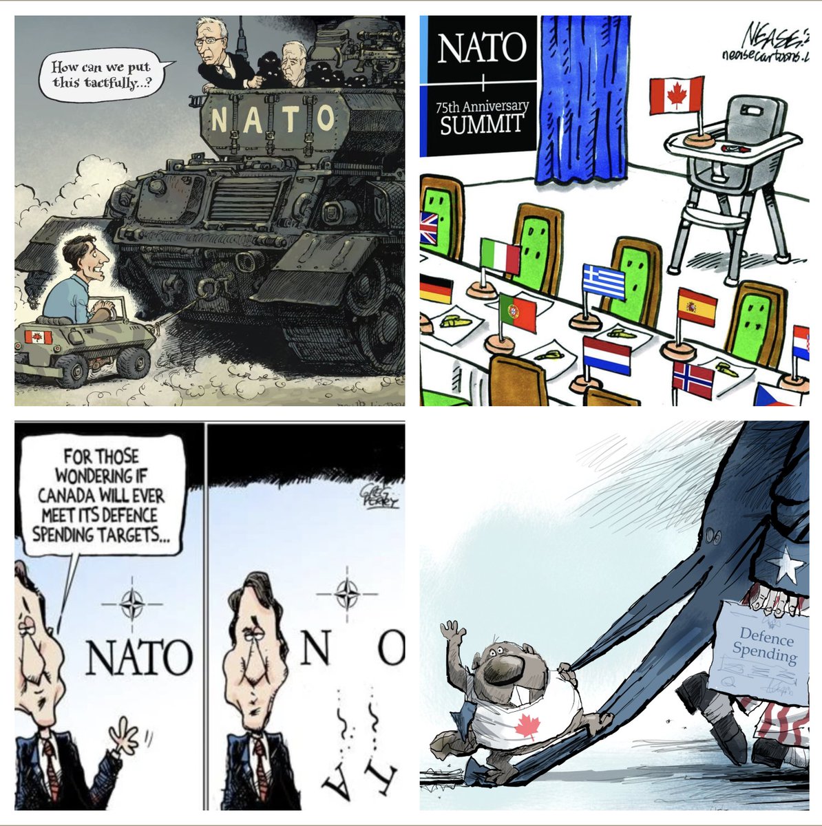 AndyBrookeLmstn's tweet image. Embarrassing.  Serious understatement.

#cdnpoli #NATO #NATOSummit