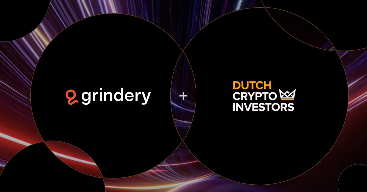 Grindery | Crypto for AI (@grindery_io) on Twitter photo We are thrilled to announce <a href="/dci_crypto/">Dutch Crypto Investors</a> has joined Grindery as an investor!
Exciting developments ahead in the world of Web3 and Telegram 🔥
Sign up now: bit.ly/3XSCpGb We are thrilled to announce <a href="/dci_crypto/">Dutch Crypto Investors</a> has joined Grindery as an investor!
Exciting developments ahead in the world of Web3 and Telegram 🔥
Sign up now: bit.ly/3XSCpGb