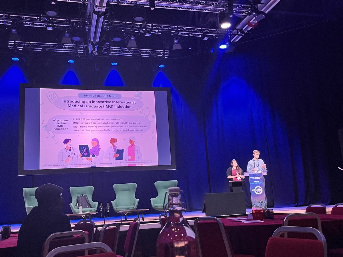 MunchkinDr's tweet photo. Another amazing initiative much needed for #IMG s new to the UK. I wish I had this 8yrs ago💙 #asme2024 https://t.co/VH3F2waWku