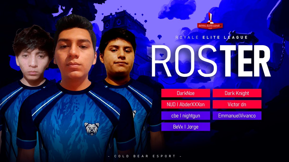 Cold Bear Esport (@coldbearesport) on Twitter photo Roster REL 🩷
Rosters
🇵🇪 <a href="/DarkNoeCR/">노아DarkNoe™</a>
🇵🇪 <a href="/AnthonyMotta_/">Dark Knight</a>
🇵🇪 <a href="/Ander_ZJ/">𓆩AnderXXXon𓆪</a>
🇵🇪 <a href="/NonajulcaD28830/">VICTOR DN</a>
🇨🇵 <a href="/_Night_Gun_/">NightGun</a>
🇧🇴 @_xJorgex17
🇲🇽 <a href="/Emmanuelvivanc8/">Emmanuelvivanco</a> Roster REL 🩷
Rosters
🇵🇪 <a href="/DarkNoeCR/">노아DarkNoe™</a>
🇵🇪 <a href="/AnthonyMotta_/">Dark Knight</a>
🇵🇪 <a href="/Ander_ZJ/">𓆩AnderXXXon𓆪</a>
🇵🇪 <a href="/NonajulcaD28830/">VICTOR DN</a>
🇨🇵 <a href="/_Night_Gun_/">NightGun</a>
🇧🇴 @_xJorgex17
🇲🇽 <a href="/Emmanuelvivanc8/">Emmanuelvivanco</a>