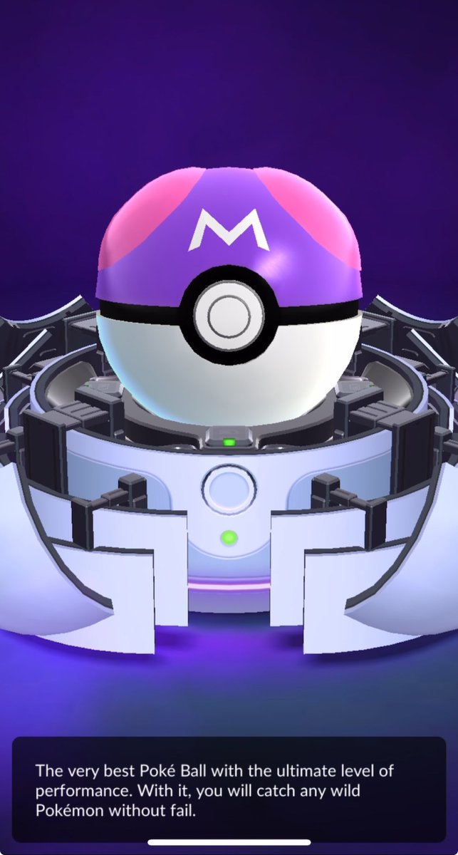 twiteRz90's tweet image. 👀 OKAY…IT FINALLY HAPPENED 😅

#PokemonGO #Masterball #Niantic