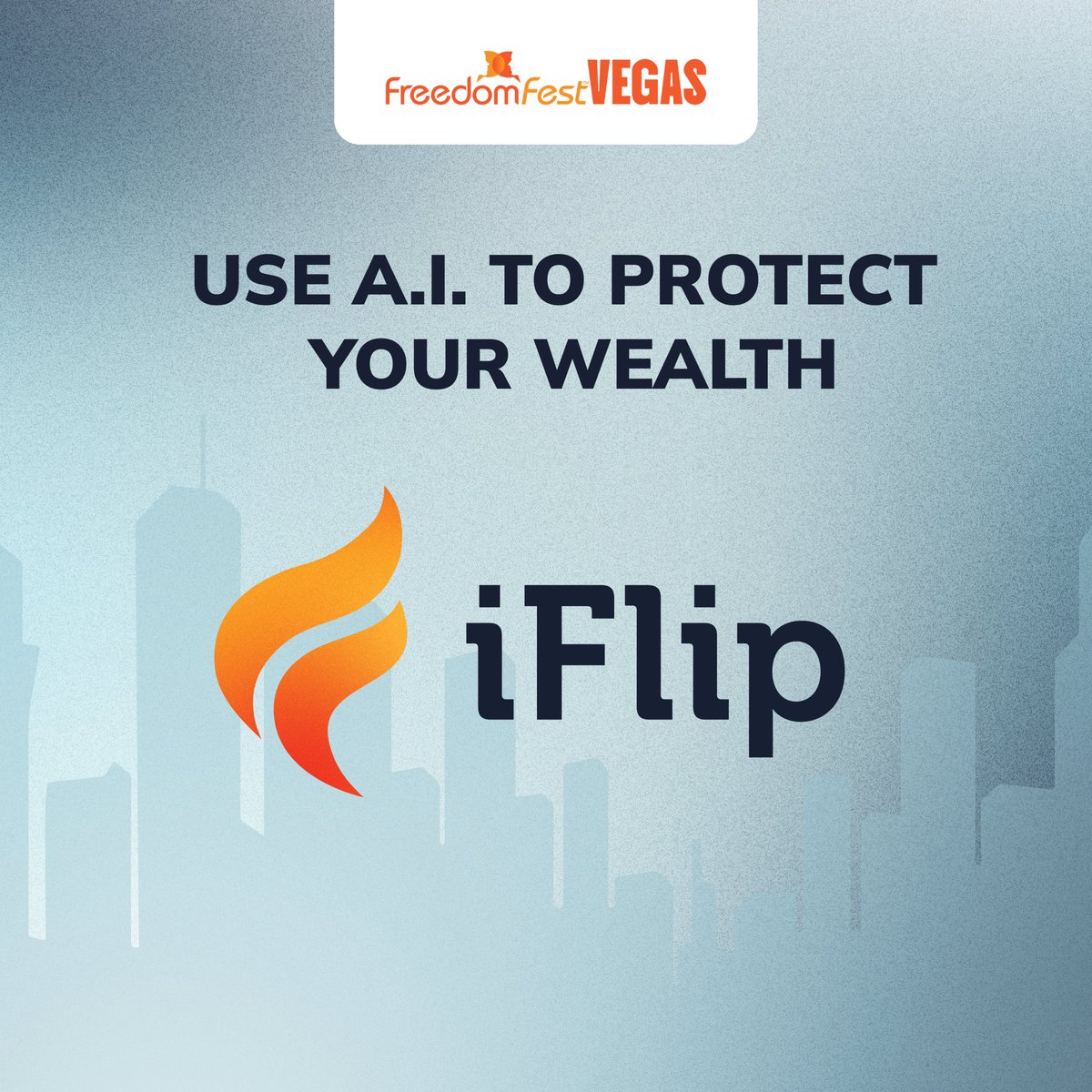 This July 10-13, we will be at FreedomFest 2024! Come visit our booth, meet the iFlip team, and join our talks. Let's connect and chat about all things investing-including our new tool to help you fight inflation, Shield+. See you there!
#AI #investing #finance #tech #lasvegas