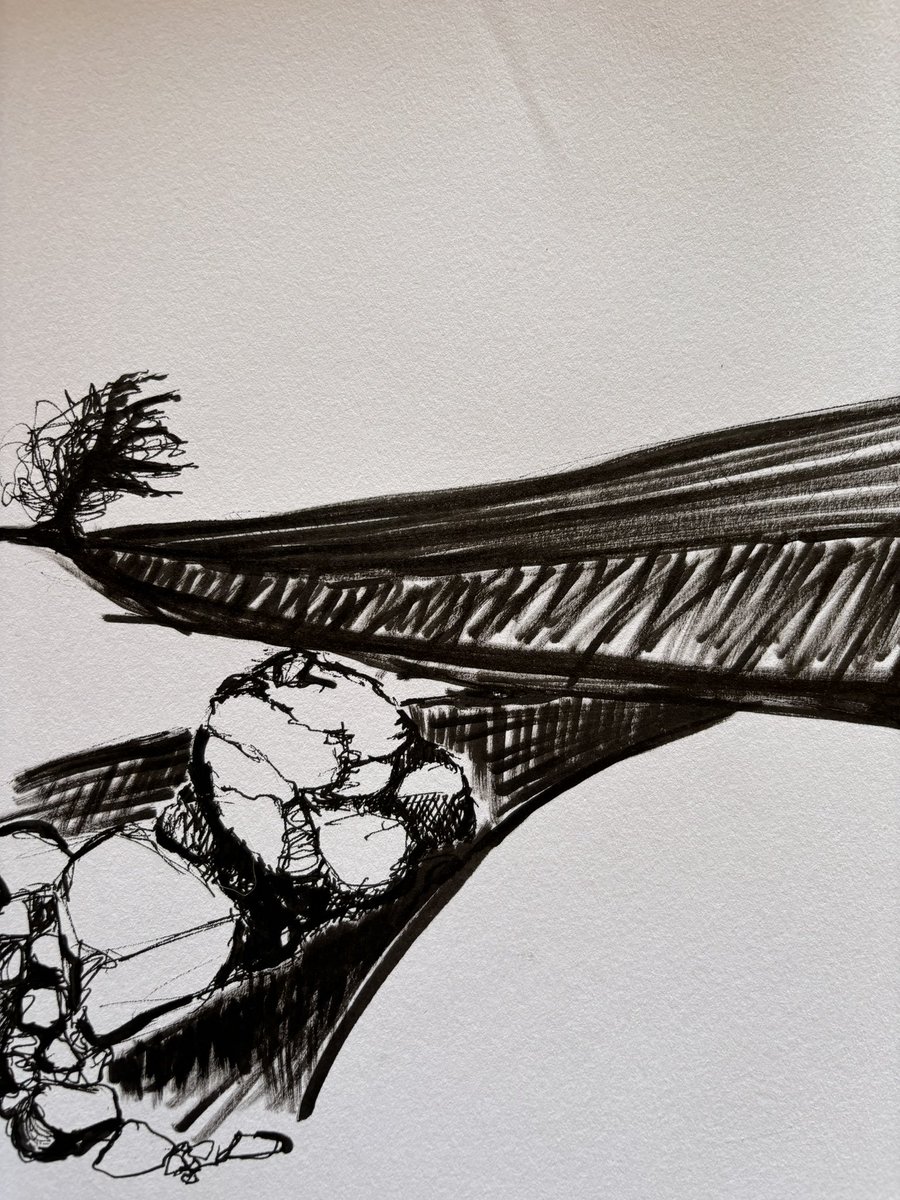 Becca3Artach's tweet photo. Getaway sketchbook scribbling. https://t.co/480I4ZmAbx