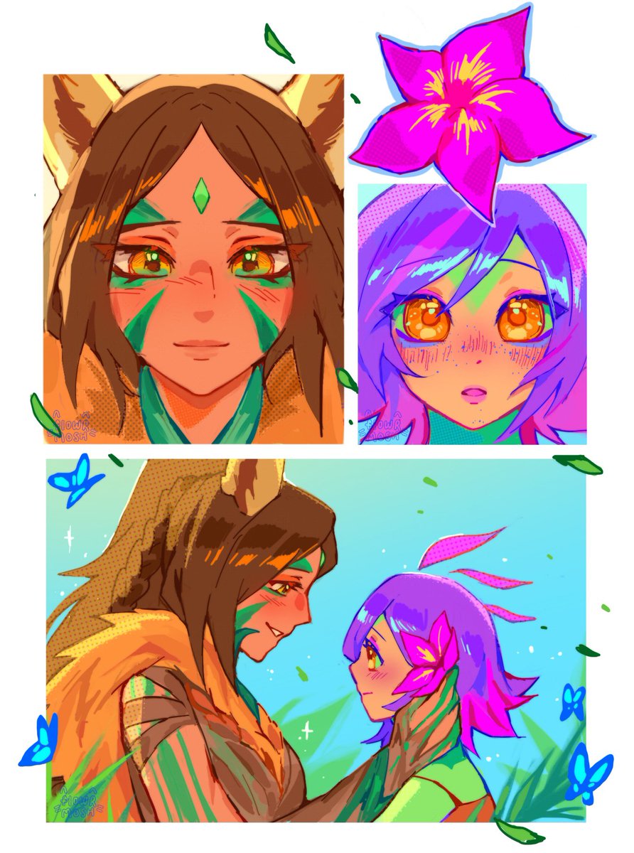 flowrmosh's tweet photo. neeko 🌺 nidalee https://t.co/865CCK3rS0