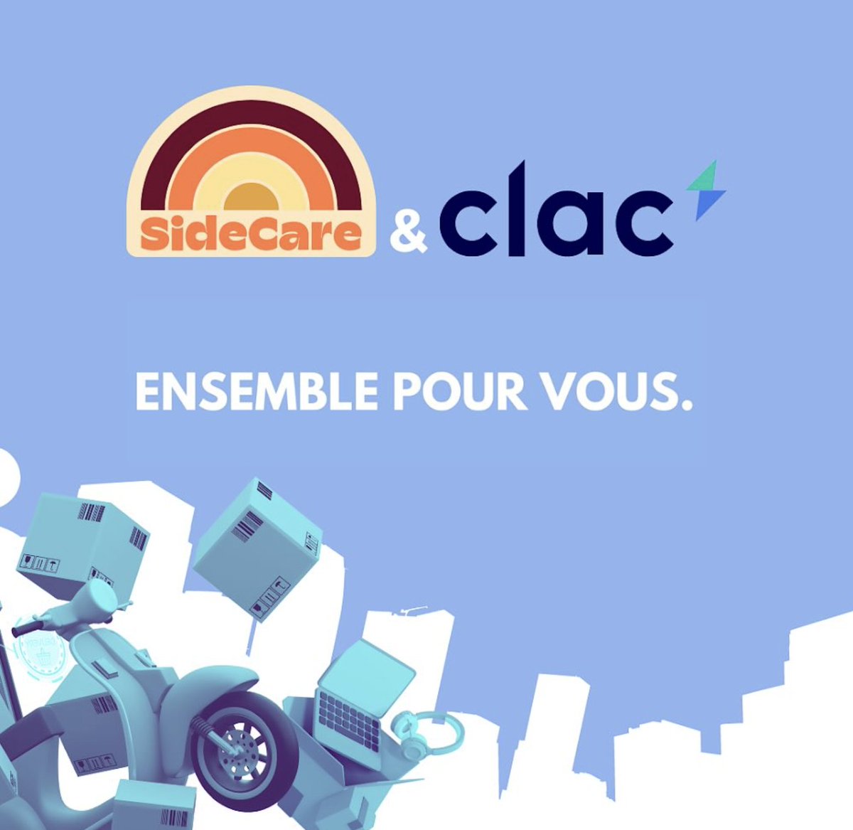 ✨ SideCare &amp; Clac ✨
Nous sommes ravis de vous annoncer notre nouvelle collaboration avec SideCare, l’assurance qui nous fait confiance pour rendre le quotidien de ses clients un peu plus premier chaque jour ! 😎🚀

#conciergerie #fidelisationclient #experienceclient