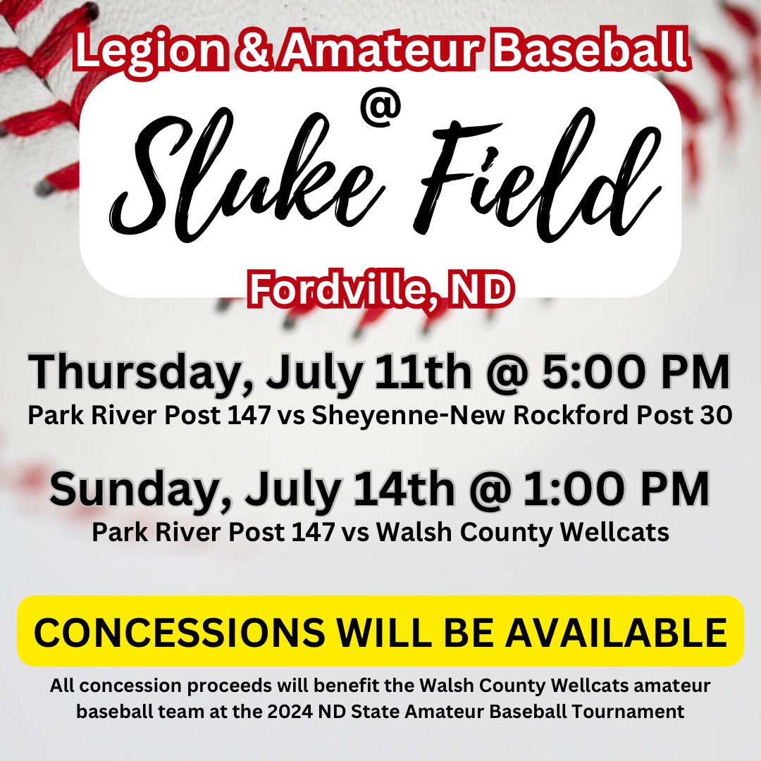 Come out and support the Walsh County Wellcats!