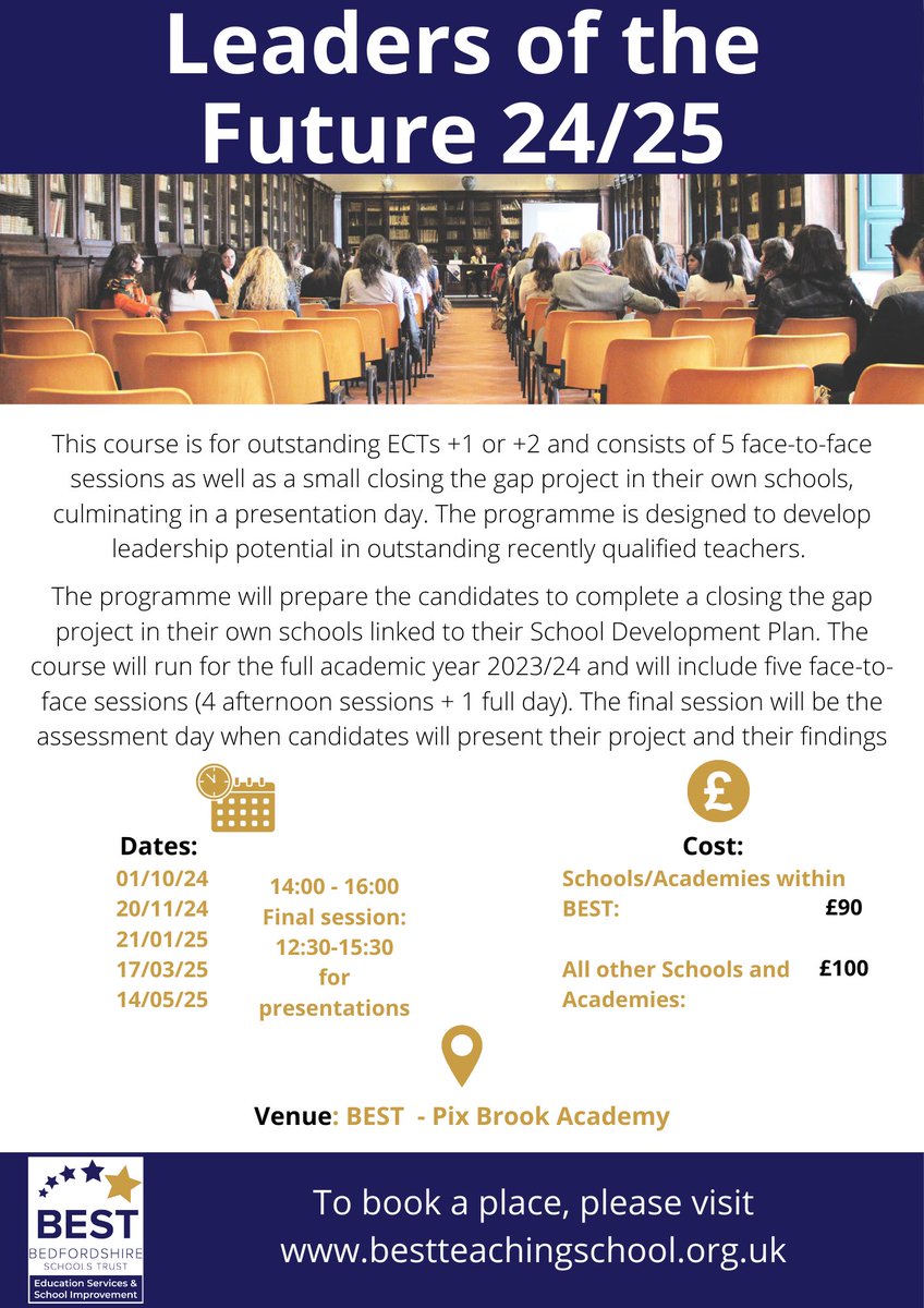 BEST_Edu_and_SI's tweet photo. Are you an outstanding ECT + 1, 2 or 3 years? This programme might be for you ⁦@BEST_Edu_and_SI⁩ https://t.co/G6cuOBZ6vf