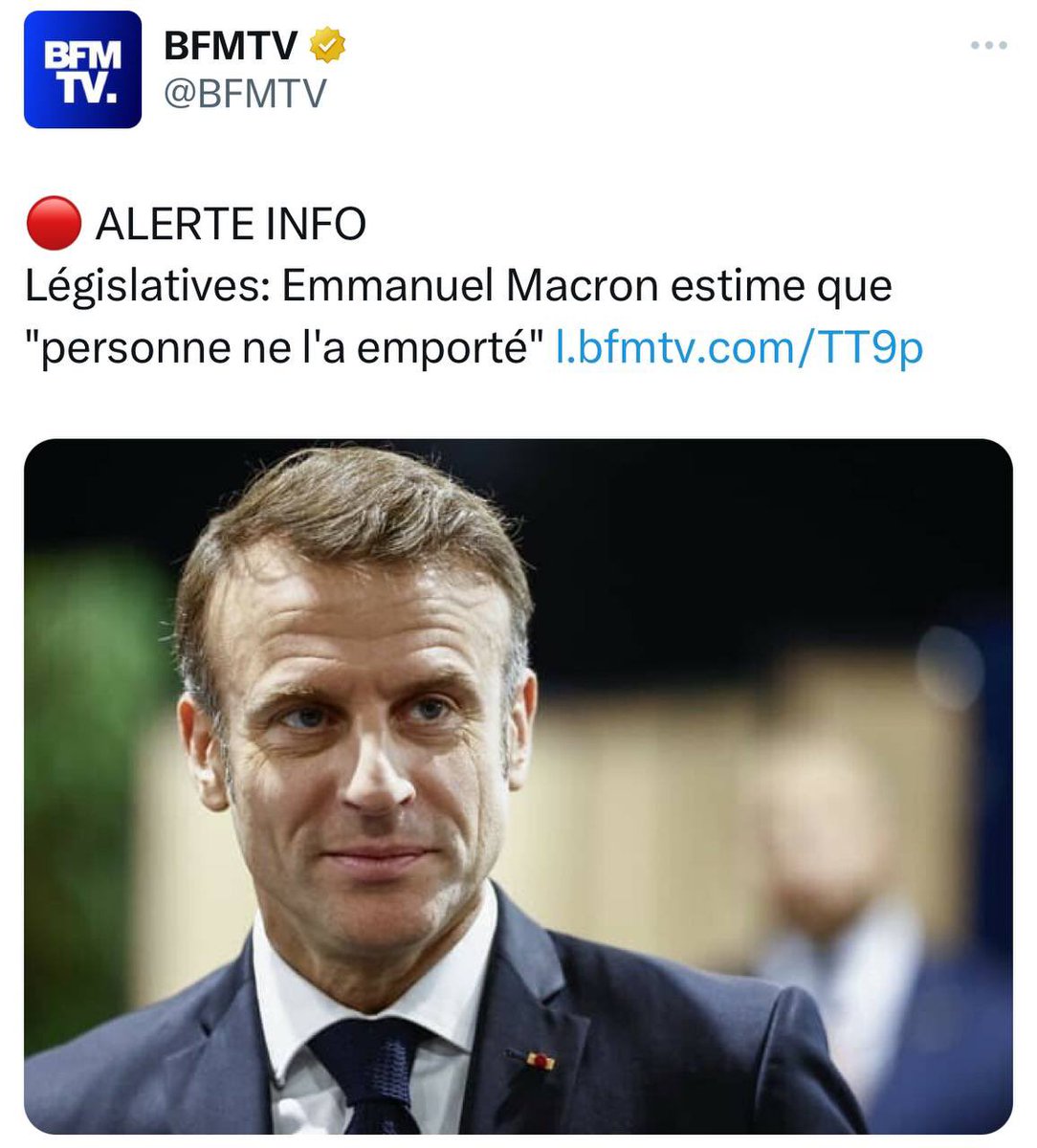 Clemence_Guette's tweet image. Pas à la hauteur de l&apos;Histoire.

Plus seul que jamais, Emmanuel Macron brutalise.

Il avait jeté la France dans les bras de l&apos;extrême droite, nous l’avons évité.

Maintenant, le Nouveau Front populaire doit gouverner. Le président doit accepter la démocratie.