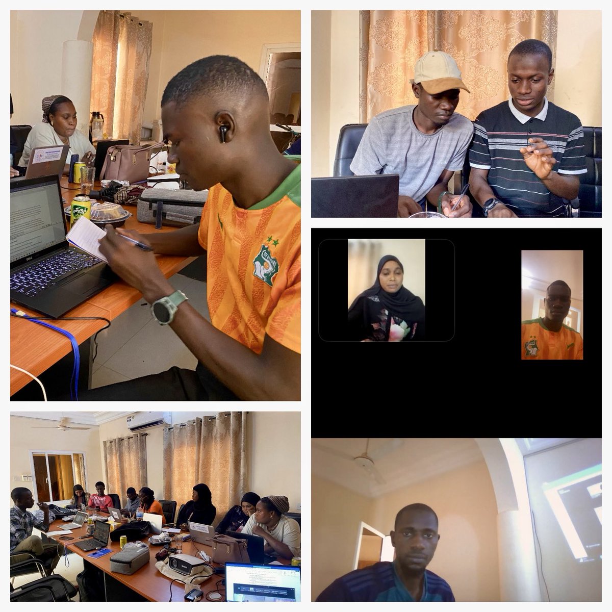 A. BITTAYE (@bittaye_a) on Twitter photo Successfully completed Organizational Management and Fundraising Training with #PRJ.
Glad to have my organization selected for the program. I appreciate the time spent with the facilitator, fellow participants and our hosts <a href="/Ibrah_Drame/">Ibra Bahizi Drame😎</a> <a href="/AlhagieSNyang/">Alhagie Sainey Nyang</a> Successfully completed Organizational Management and Fundraising Training with #PRJ.
Glad to have my organization selected for the program. I appreciate the time spent with the facilitator, fellow participants and our hosts <a href="/Ibrah_Drame/">Ibra Bahizi Drame😎</a> <a href="/AlhagieSNyang/">Alhagie Sainey Nyang</a>