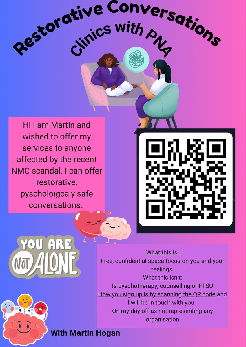 Professional Advocacy Forum (@advocacy_forum) on Twitter photo πI canβt get the report+hearing peoples experiences out of my head!wanted to offer my services- below you can book in some time to have a chat with me.
there is lots of support out there
- wished to do my part <a href="/WeNurses/">WeNurses π</a> <a href="/theRCN/">The RCN</a> <a href="/nmcnews/">Nursing and Midwifery Council</a> <a href="/TheQNI/">The Queen's Nursing Institute</a> <a href="/FNightingaleF/">Florence Nightingale Foundation</a> <a href="/FoNScharity/">FoNS</a> πI canβt get the report+hearing peoples experiences out of my head!wanted to offer my services- below you can book in some time to have a chat with me.
there is lots of support out there
- wished to do my part <a href="/WeNurses/">WeNurses π</a> <a href="/theRCN/">The RCN</a> <a href="/nmcnews/">Nursing and Midwifery Council</a> <a href="/TheQNI/">The Queen's Nursing Institute</a> <a href="/FNightingaleF/">Florence Nightingale Foundation</a> <a href="/FoNScharity/">FoNS</a>