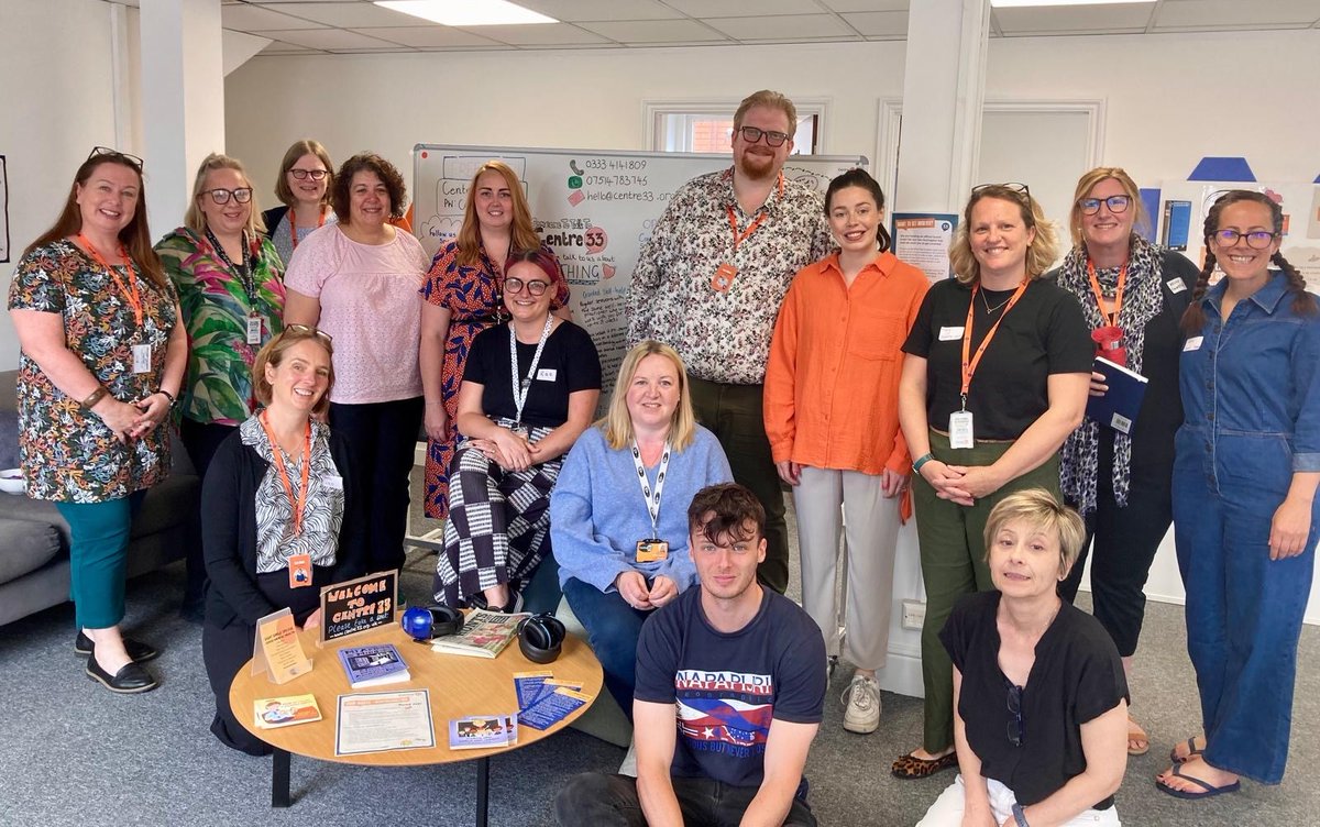 After many years of sharing space with partners we were delighted to officially open our new centrally located hub in #Huntingdon yesterday! A huge thank you to everyone who came along and celebrated with us. 🎉

centre33.org.uk/safe-haven-in-…