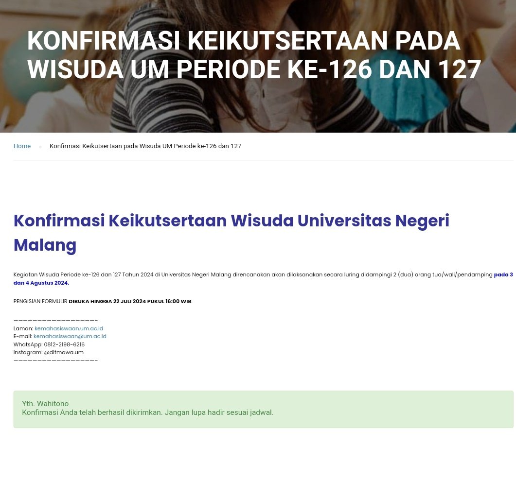 WahitHito's tweet photo. Diberi kesempatan di periode 127 🥲, alhamdulillah iso merasakan wisuda offline tenan https://t.co/8zvSuKd7Lf