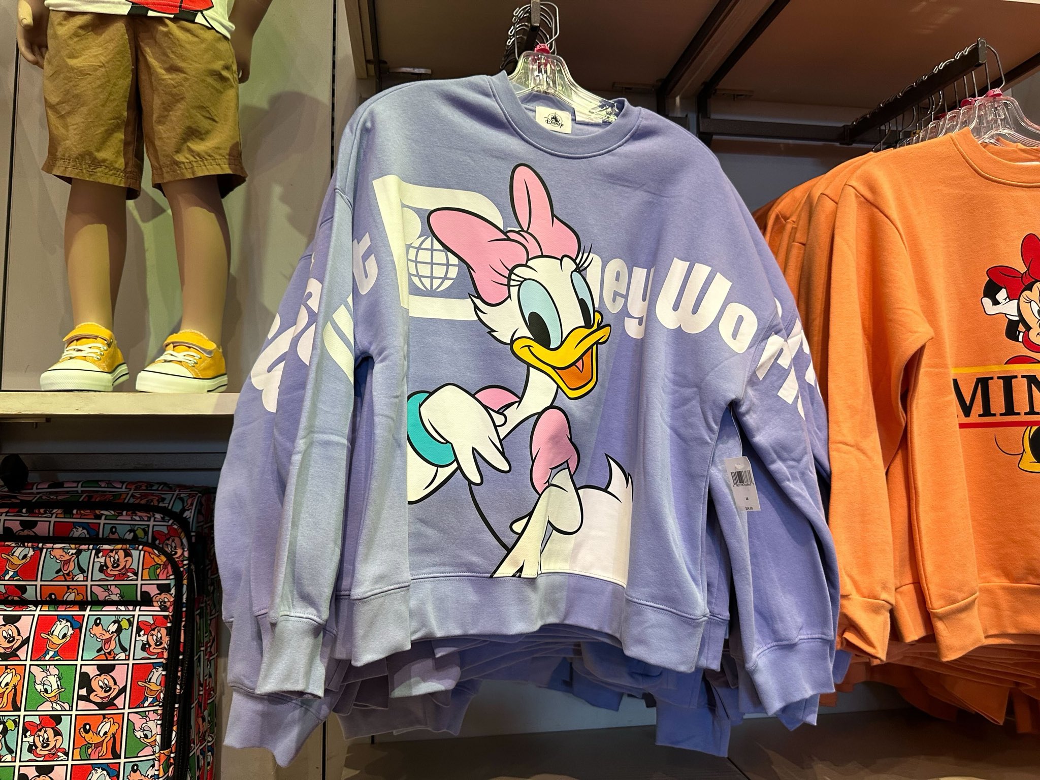 WDW News Today on X Daisy Duck Adult Sweater World of Disney in Disney Springs 54.99 https t OjZFvsPvrb X
