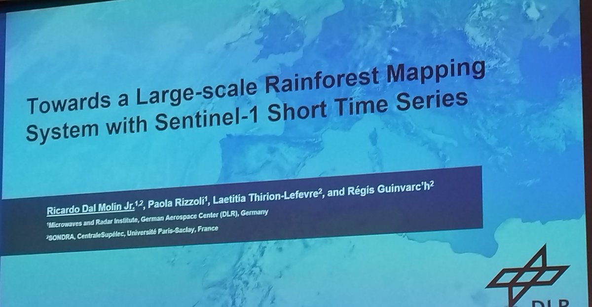 ObourIke's tweet photo. Some interesting presentations on #Sentinel1 #SAR for large scale rainforest mapping @igarss24 and some useful updates @ESA_EO on the Sentinel 1C mission. https://t.co/0IKud0KaFZ